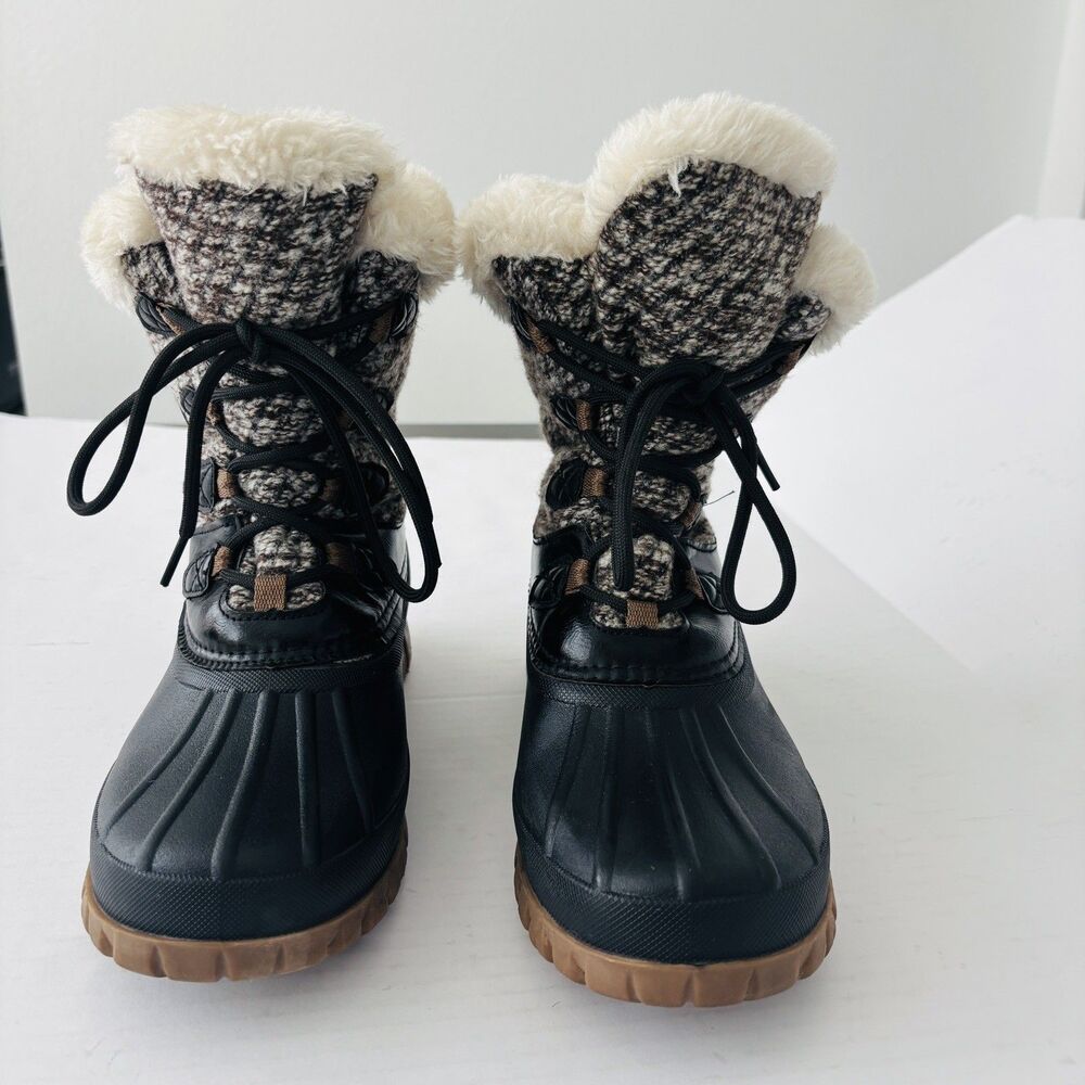Storm by Cougar Womens Camp Waterproof Lace Up Winter Boots Size 9 Cabincore - Picture 5 of 9